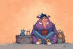 draw cartoon illustration for you