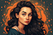 paint your photo into amazing vector portrait art
