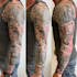 draw an awesome tattoo sleeve art