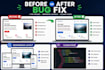fix HTML CSS javascript bugs and responsive website issues