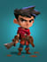 draw 2d game character illustration