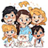 do a cartoon character art