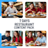 design elite restaurant social media posts and food ads