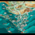 do flat business vector maps of any location