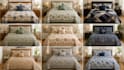 design custom bed sheet sets and seamless fabric patterns