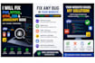 fix PHP, mysql, HTML, CSS and javascript bugs