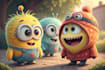 design cute cartoon characters