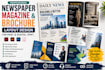 create highquality newspaper brochure layout design