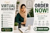 do reliable virtual assistant for admin, data entry and web reserch