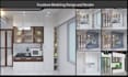 create 3d rendering interior design furniture layout