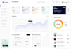 design a modern saas dashboard UI in figma