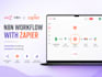 automate your marketing workflows using zapier or make