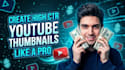 design eye catching clickable youtube thumbnail artist