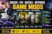 create fix install optimize gta 5 cyberpunk 2077 skyrim dayz mod fallout 4 mods
