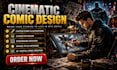 create cinematic motion comic animation from your comic or manga