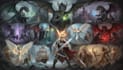 create a dark gothic vampire werewolf fantasy book cover