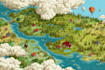 do vector map illustration and design