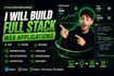 develop a react, next, node, mongodb web application