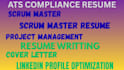 craft scrum master, project management, project manager, agile, resume writing