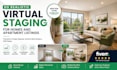 do realistic virtual staging for homes and apartment listings