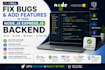 fix bugs and add features in your nodejs expressjs backend