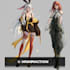 design detailed anime character sheets for your characters