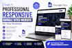 design a professional responsive google sites website for your business