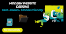 design a modern responsive business website in worldpress