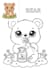 create kawaii coloring book for KDP