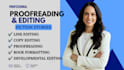 professionally proofread, edit and format your book for publication