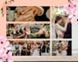create beautiful wedding photo collage, anniversary  collage