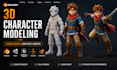create basic custom low poly 3d models low poly illustration with rig animation
