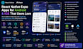 build react native expo app for android and ios