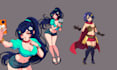 do pixel art animation nsfw 2d sprite sheet game asset design rpg character
