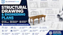 design structural framing design plan and permit ready for city submittal
