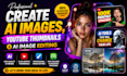 create ai images, youtube thumbnails and ai image editing