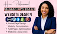 godaddy website design, godaddy redesign, website development and SEO