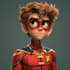 superhero character for comics