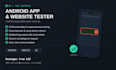 do android app testing and website testing as a QA tester