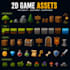 create high quality 2d game art, assets, and tilesets
