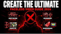 be faceless youtube video creator, tutorial maker and video editor