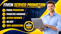 fivem server promotion, fivem server promotion, active fivem server advertise