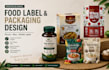 do food label design, packaging design product pouch food packaging bottle label