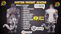 do custom vrchat avatar, furry vrchat avatar 3d furry nsfw model, vr character