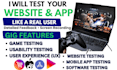 user testing website testing app testing game testing beta testing usability