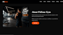 create a modern responsive gym fitness website