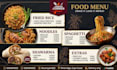 design food menu digital menu restaurant menu
