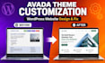 design, build and customize your wordpress website with avada
