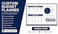 create a custom budget planner personal  excel spreadsheet
