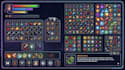 design custom pixel art UI, hud, icons, and game interface